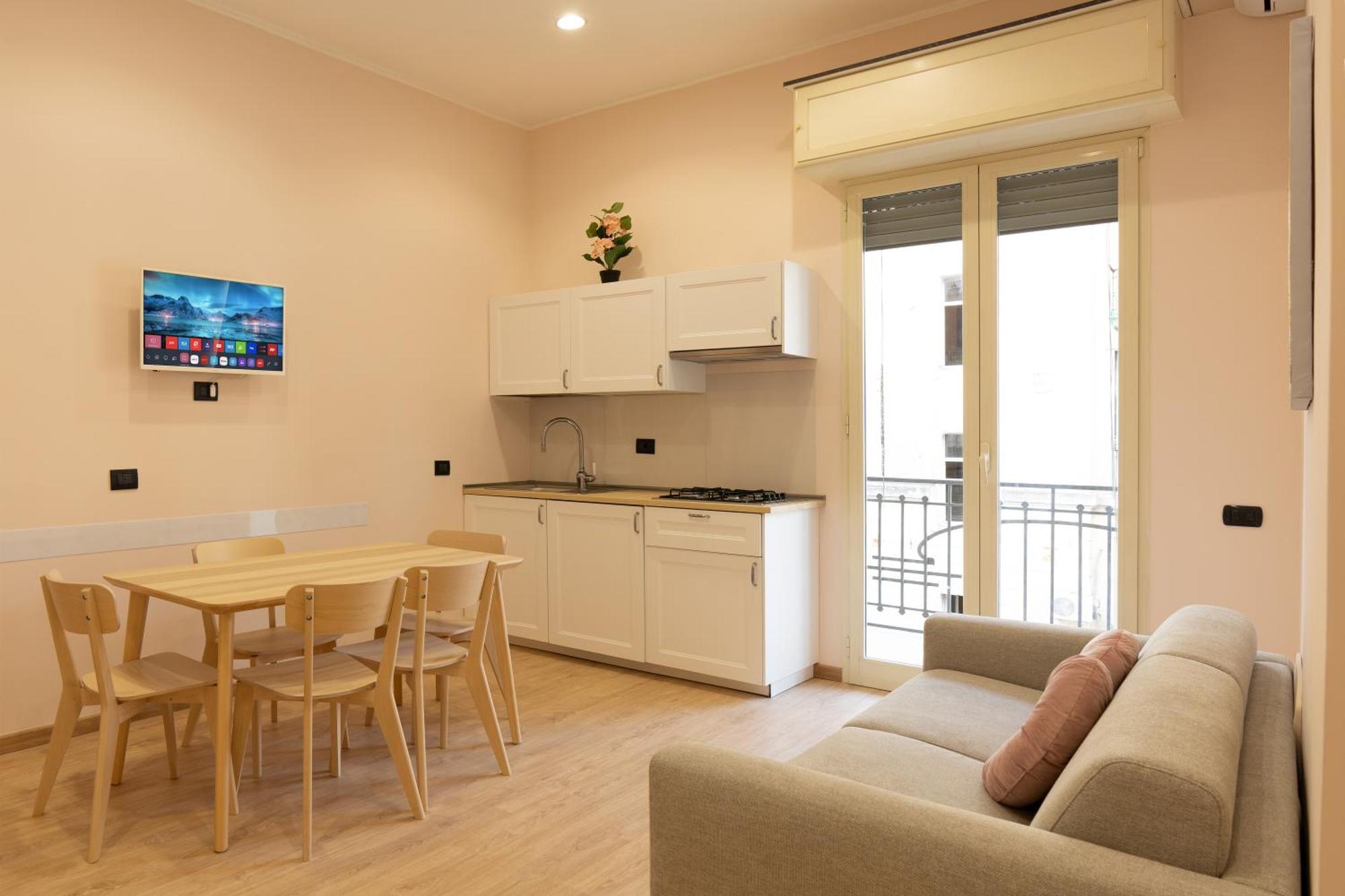 ナポリLa Casa Di Nikyアパートメント エクステリア 写真
